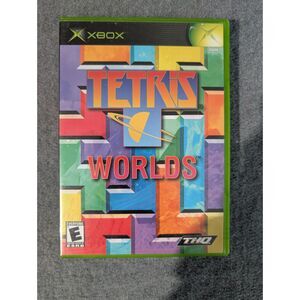 Tetris Worlds Xbox Original 2002 - Complete CIB - Classic Puzzle Game THQ